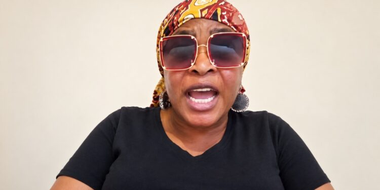 Gospel singer Kanvee G. Adams discusses Miracle Kettor’s death during a Facebook Live broadcast