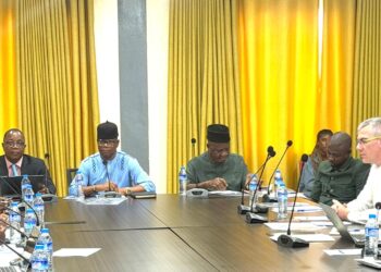 Government and ArcelorMittal officials discuss US$5 million county development fund