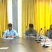 Government and ArcelorMittal officials discuss US$5 million county development fund