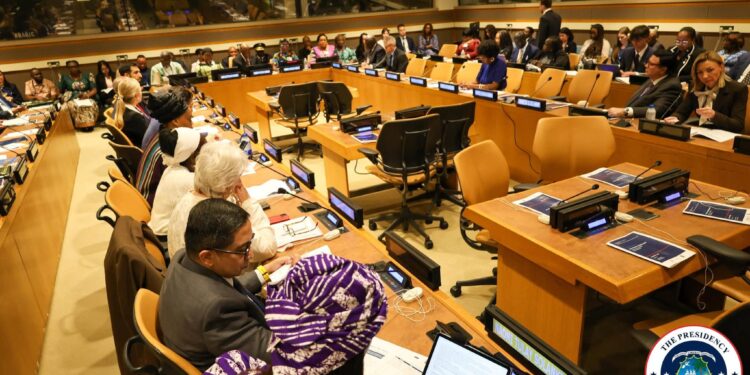 Image accompanying Liberia’s U.N. tribute to the women who helped end the country’s civil war