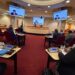 Deputy Foreign Minister Ibrahim Al-bakri Nyei presides over an A3 ministerial meeting in New York