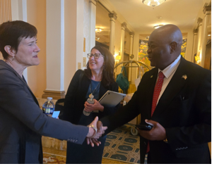 Liberia's ambassador to the U.S.
