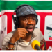 Former Nimba County lawmaker Garrison Doldeh Yealue Jr. speaks in Ganta