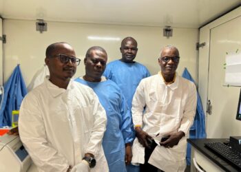 University of Liberia and Kenyan researchers involved in an HPV vaccination study in Liberia