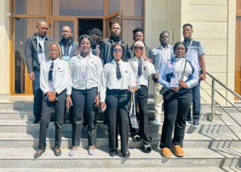 Liberian chess players competing at the 46th Chess Olympiad in Samarkand