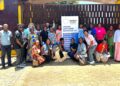 Participants complete Medica Liberia’s SASA! Together training on preventing violence against women and girls