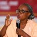 Former GSA Director-General Mary Broh appears in court during the Saudi rice trial