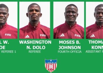 Liberian referees appointed for Sudan-Ethiopia AFCON qualifier