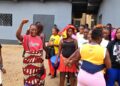 Red Light vendors protest at Paynesville City Corporation offices