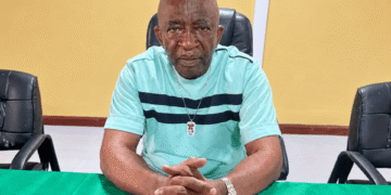 Former NDMA Executive Director Henry O. Williams appears at Criminal Court C in Monrovia