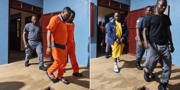 Convicted LDEA officers and a Nigerian national appear in court in Kakata