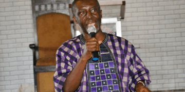 Lawyer and law professor Tiawan Gongloe speaks about legal ethics in Liberia