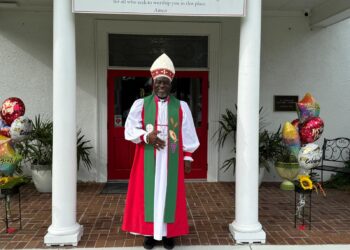 Suffragan Bishop Wilmot T. Merchant II of the Episcopal Church of Liberia