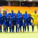Liberia U-17 deputy coach Theophilus Geekor and the national youth team