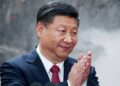 Chinese President Xi Jinping addresses the 18th BRICS Summit