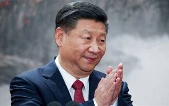 Chinese President Xi Jinping addresses the 18th BRICS Summit