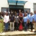 SAFish project officials present the initiative to University of Liberia administrators, faculty and students
