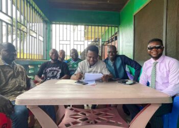 Grand Gedeh citizens gather in support of Superintendent Christopher Bailey
