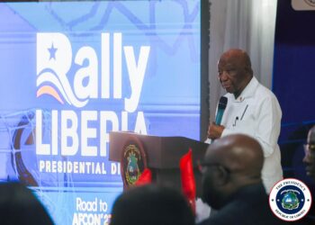 President Joseph Boakai and Liberia’s Lone Star national football team