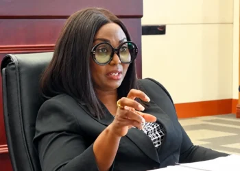 Liberia’s Justice Minister-designate Betty Lamin Blamo.