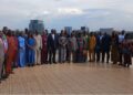Members of Liberia’s delegation during their visit to Rwanda.