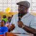 Participants at a community meeting in Bong Mines, Bong County.