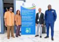 Members of Liberia’s delegation at an aviation workshop in Saly, Senegal.
