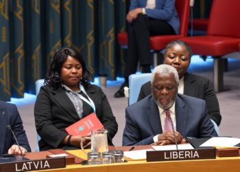 Ambassador Lewis G. Brown II, Liberia’s permanent representative to the United Nations.