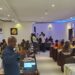 Civil society and mining-community representatives at a mining reform roundtable in Monrovia.