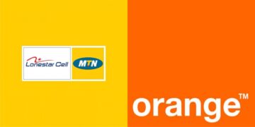 LoneStar MTN and Orange logos