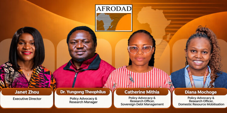 Collage of AFRODAD representatives.