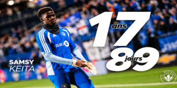 CF Montréal goalkeeper Samsy Keita.