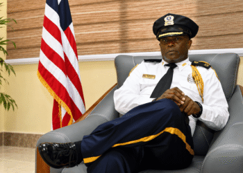 Former Liberia National Police Training Academy chief Saymor K. Mulbah