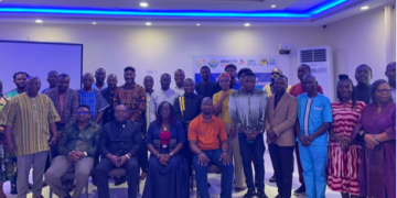 Participants at a dialogue on minerals, mining and inclusive sustainable development in Monrovia.