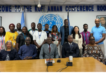 UN Resident Coordinator in Liberia Christine N. Umutoni.