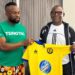 Daniel Rue at his unveiling as Invincible Eleven head coach in Sinkor, Monrovia.