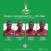 Liberian match officials Washington Dolo, Joel Doe, Thomas Konneh and Emmanuel Mensah.