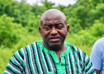 Musa Hassan Bility, political leader of the Citizens Movement for Change.