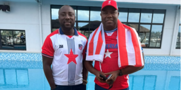 Liberia Football Association Executive Committee member Christian Weah Sr.