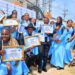 EduSTAD-Liberia Cohort 10 graduates at their graduation ceremony in Monrovia.