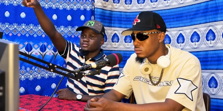Liberian Hipco artist Christoph The Change.