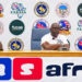 Organizers at a press briefing on the Africa Scrabble Championship in Liberia.