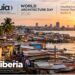 Slum communities in Monrovia, Liberia.