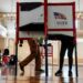 Voting equipment in the United States.